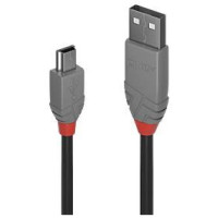 Lindy CABLE USB2 A TO MINI-B 5M/ANTHRA 36725 LINDY