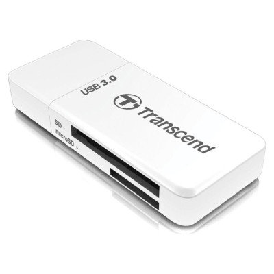 Transcend MEMORY READER FLASH USB3.1/WHITE TS-RDF5W TRANSCEND