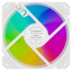 Xilence CASE FAN 120MM PWM ARGB REVERS/4PIN WHITE XF066 XILENCE