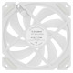 Xilence CASE FAN 120MM PWM ARGB REVERS/4PIN WHITE XF066 XILENCE
