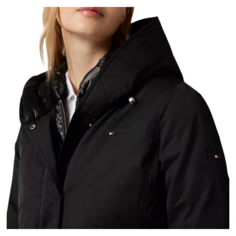 Tommy Hilfiger Padded Hooded Jacket W WW0WW41651 (S)