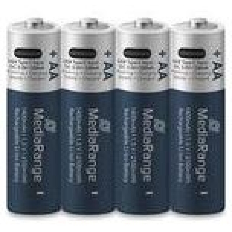 Mediarange BATTERY RECH. LI-ION AAA 1.5V/500MAH 4P MRBAT160 MEDIARANGE