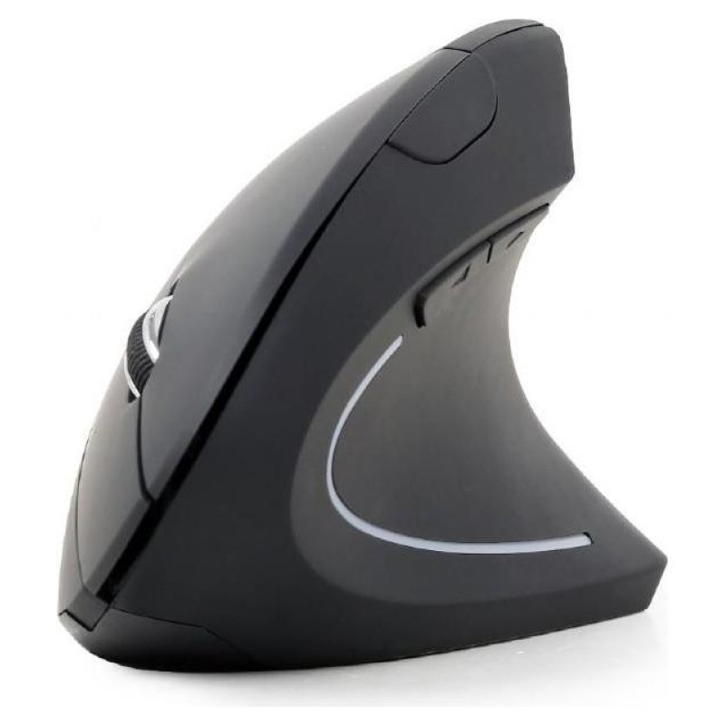 Gembird MOUSE USB OPTICAL WRL BLACK/ERGONOMIC MUSW-ERGO-01 GEMBIRD