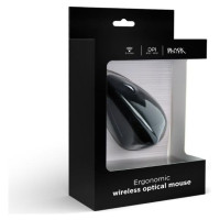 Gembird MOUSE USB OPTICAL WRL BLACK/ERGONOMIC MUSW-ERGO-01 GEMBIRD
