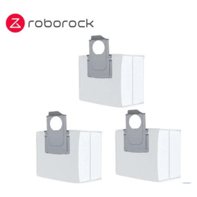 Roborock Vacuum Cleaner Accessory|ROBOROCK|Disposable Dust Bag 4pcs|White|For Q7 White+/Q7 White Max+/Q7 Black/ Q7 Black Max/Q7 Black+/Q7 Black Max+/Q5 Black+/S7 MaxV Black/S7 Black MaxV Ultra/S7 White Pro Ultra/S8 White Pro Ultra/S8 Black Pro Ultra/Q7 Wh