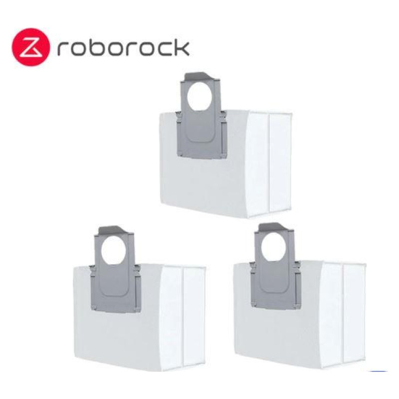 Roborock Vacuum Cleaner Accessory|ROBOROCK|Disposable Dust Bag 4pcs|White|For Q7 White+/Q7 White Max+/Q7 Black/ Q7 Black Max/Q7 Black+/Q7 Black Max+/Q5 Black+/S7 MaxV Black/S7 Black MaxV Ultra/S7 White Pro Ultra/S8 White Pro Ultra/S8 Black Pro Ultra/Q7 Wh
