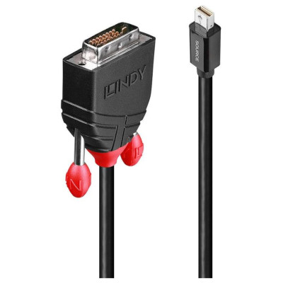 Lindy CABLE MINI DP TO DVI 3M/BLACK 41953 LINDY