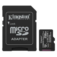 Kingston MEMORY MICRO SDXC 256GB UHS-I/W/ADAPTER SDCS3/256GB KINGSTON