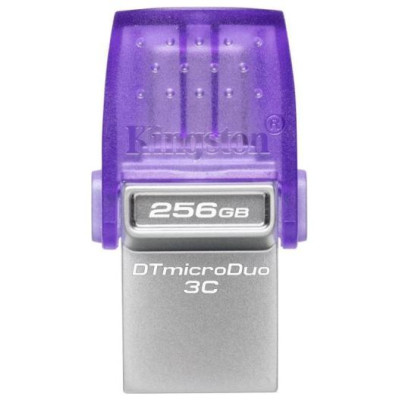 Kingston 256GB DataTraveler microDuo 3C 200MB/s dual USB-A + USB-C