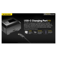Nitecore BATTERY CHARGER 2-SLOT/CI2 NITECORE
