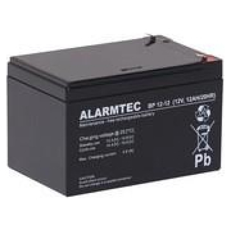 EMU BATTERY 12V 12AH VRLA/BP12-12 ALARMTEC EMU