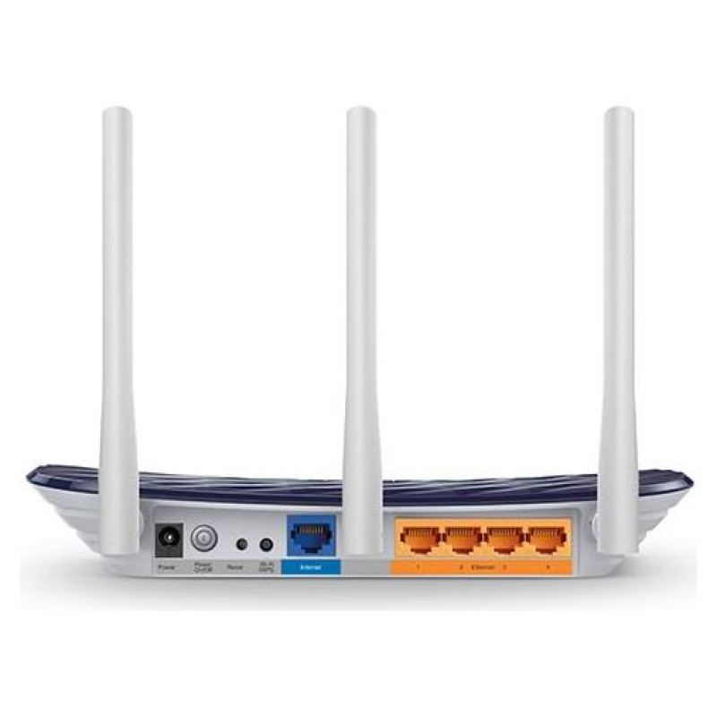 Tp-Link Wireless Router|TP-LINK|Wireless Router|733 Mbps|IEEE 802.11a|IEEE 802.11b|IEEE 802.11g|IEEE 802.11n|IEEE 802.11ac|1 WAN|4x10/100M|Number of antennas 3|ARCHERC20V4