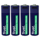 Trust BATTERY RECH. LI-ION AA 1.5V/1700MAH USB-C 4P 25631 TRUST