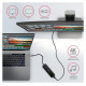 Axagon I/O HUB USB-C 6IN1/0.2M HMC-6H4A AXAGON