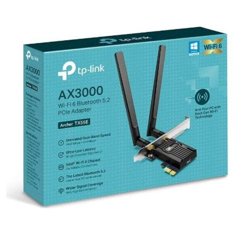 Tp-Link WRL ADAPTER 3000MBPS PCIE/ARCHER TX55E TP-LINK