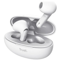Trust HEADSET EARPHONES YAVI BT ENC/WHITE 25173 TRUST