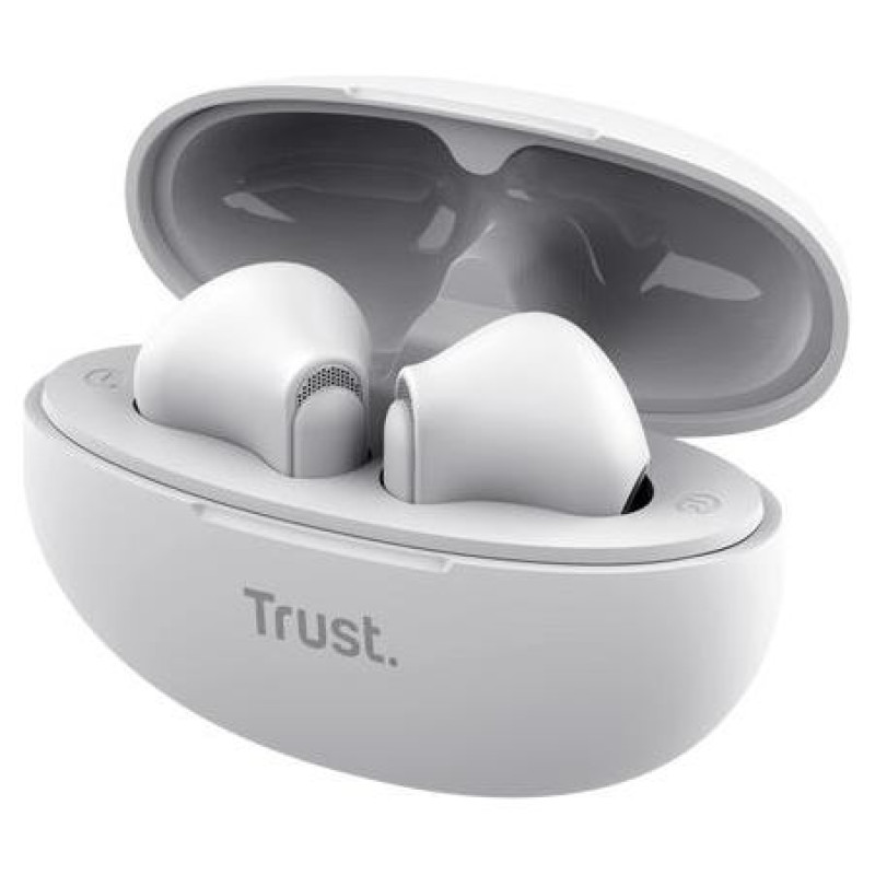 Trust HEADSET EARPHONES YAVI BT ENC/WHITE 25173 TRUST