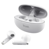 Trust HEADSET EARPHONES YAVI BT ENC/WHITE 25173 TRUST