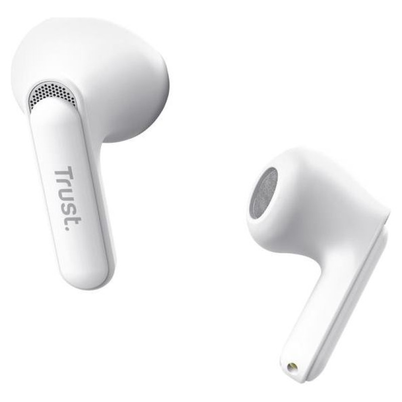 Trust HEADSET EARPHONES YAVI BT ENC/WHITE 25173 TRUST