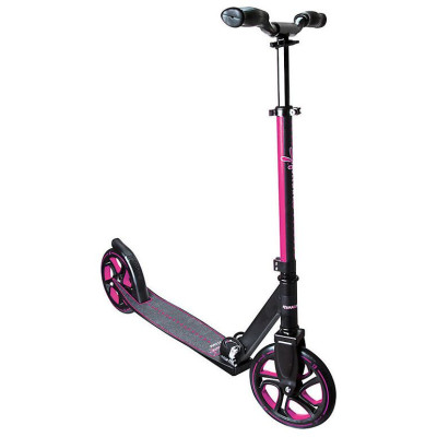 Muuwmi Aluminium Scooter PRO skrejritenis 215 mm, rozā - AU 466