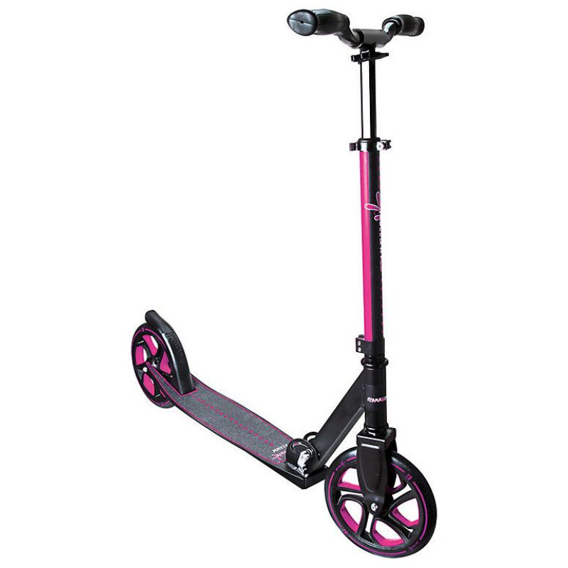 Muuwmi Aluminium Scooter PRO skrejritenis 215 mm, rozā - AU 466