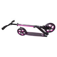 Muuwmi Aluminium Scooter PRO skrejritenis 215 mm, rozā - AU 466