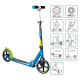 Muuwmi Aluminium Scooter skrejritenis 205 mm,zaļš-zils - melns - AU 522