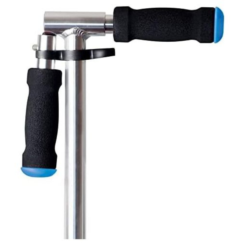 Muuwmi Aluminium Scooter skrejritenis 205 mm,zaļ&scaron;-zils - melns - AU 522