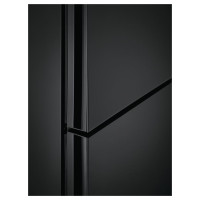 Electrolux ledusskapis ar saldētavu apakšā, ar Cooling 360° , ar MultiSpace, 186 cm, melns - LNT7ME32M2