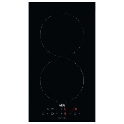 AEG iebūvējama indukcijas plīts virsma, 29 cm, melna - IKB32300CB
