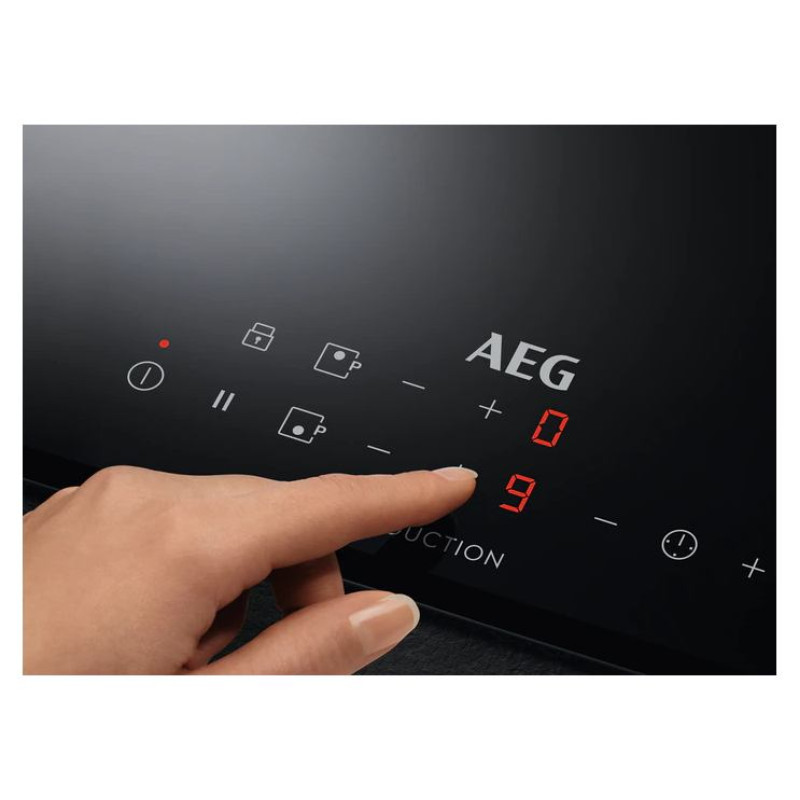 AEG iebūvējama indukcijas plīts virsma, 29 cm, melna - IKB32300CB