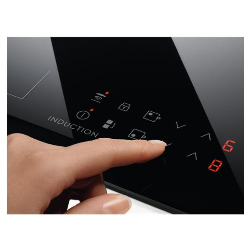 Electrolux indukcijas plīts virsma, iebūv., melna - LIV63431BK