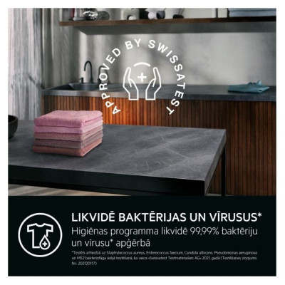 AEG siltumsūkņa veļas žāvētājs, 8 kg - TR9586CE