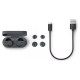 Philips in-ear true bezvadu austiņas ar portatīvo uzlādes ietvaru, melnas - TAT3508BK/00