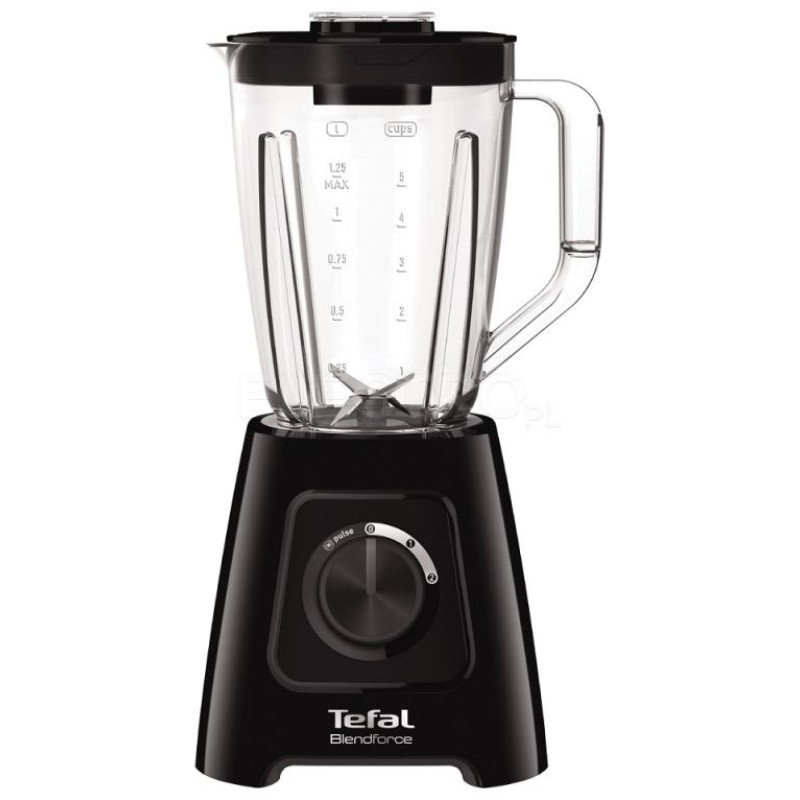 Tefal BlendForce 2 blenderis, 600 W, melns - BL420838