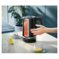 Philips Double Walled Kettle 7000. sērijas tējkanna, 1.7L, melna - HD9396/90