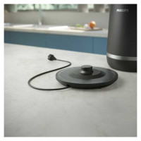 Philips Double Walled Kettle 7000. sērijas tējkanna, 1.7L, melna - HD9396/90