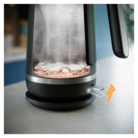 Philips Double Walled Kettle 7000. sērijas tējkanna, 1.7L, melna - HD9396/90