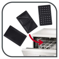 Tefal tosteris Snack Time 3in1, 700W, - SW342D38