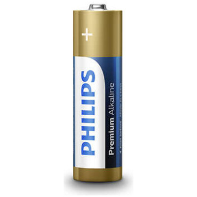 Philips baterijas Premium Alkaline (iepakojumā 4 gab) - LR6M4B/10