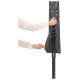 Brabantia rotējošs veļas žāvētājs Lift-O-Matic, 50m, 4 atzar., Anthracite - 290503