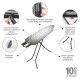 Brabantia gludināmais dēlis (B) 124x38cm, Titan Oval - 103841