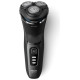 Philips Shaver Series 3000, Wet& Dry skuveklis (lādējams), melns - S3244/12