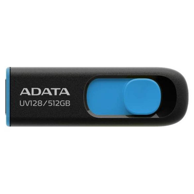 Adata MEMORY DRIVE FLASH USB3 512GB/BLK/BLUE AUV128-512G-RBE ADATA