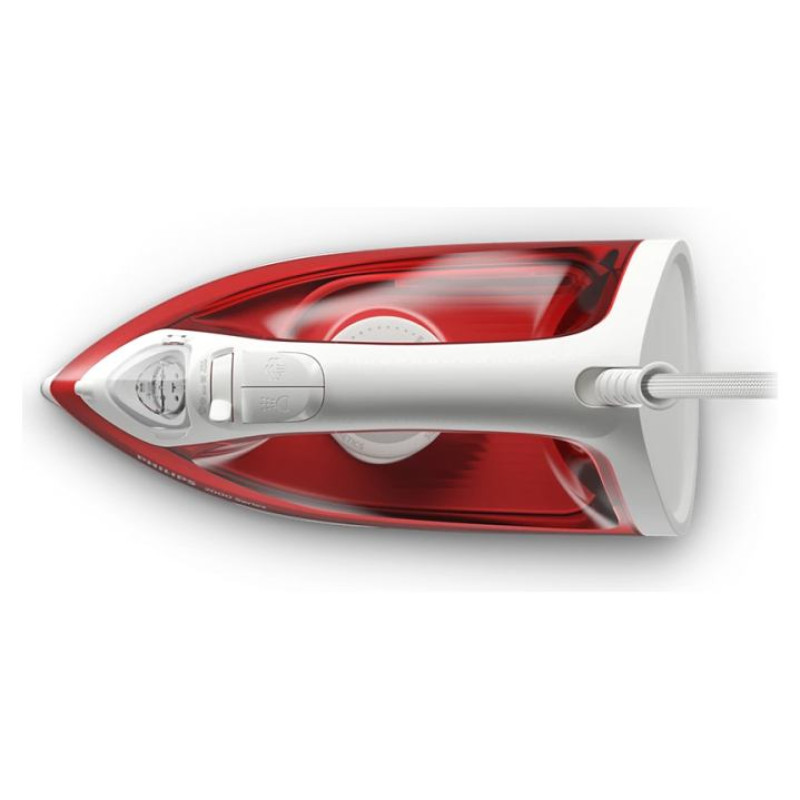 Philips 2000 sērijas Tvaika gludeklis, 2000W, sarkans - DST2010/40