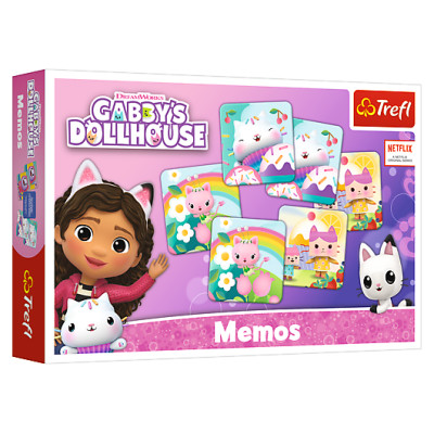 Trefl GABBY&acute;S DOLLHOUSE Memo Gabby&acute;s Dollhouse