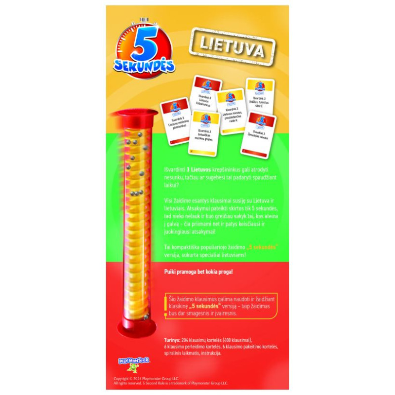 Trefl Galda spēle 5 sekundes Lietuva