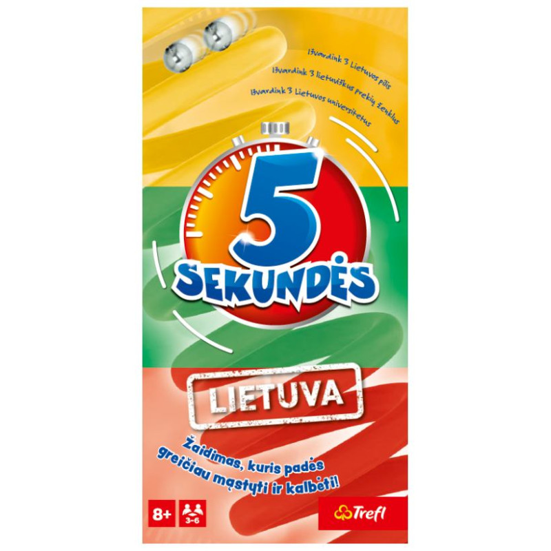 Trefl Galda spēle 5 sekundes Lietuva