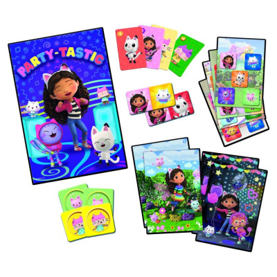 Trefl GABBY&acute;S DOLLHOUSE 8in1 Mix&Play galda spēļu komplekts