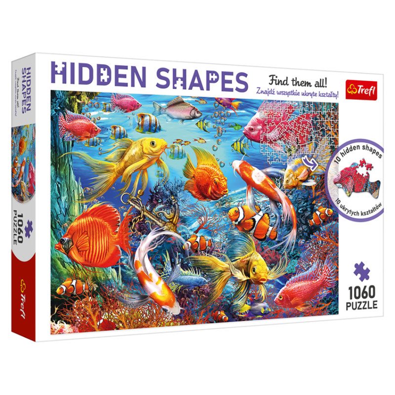 Trefl Puzle Zemūdens dzīve, 1000 gab.